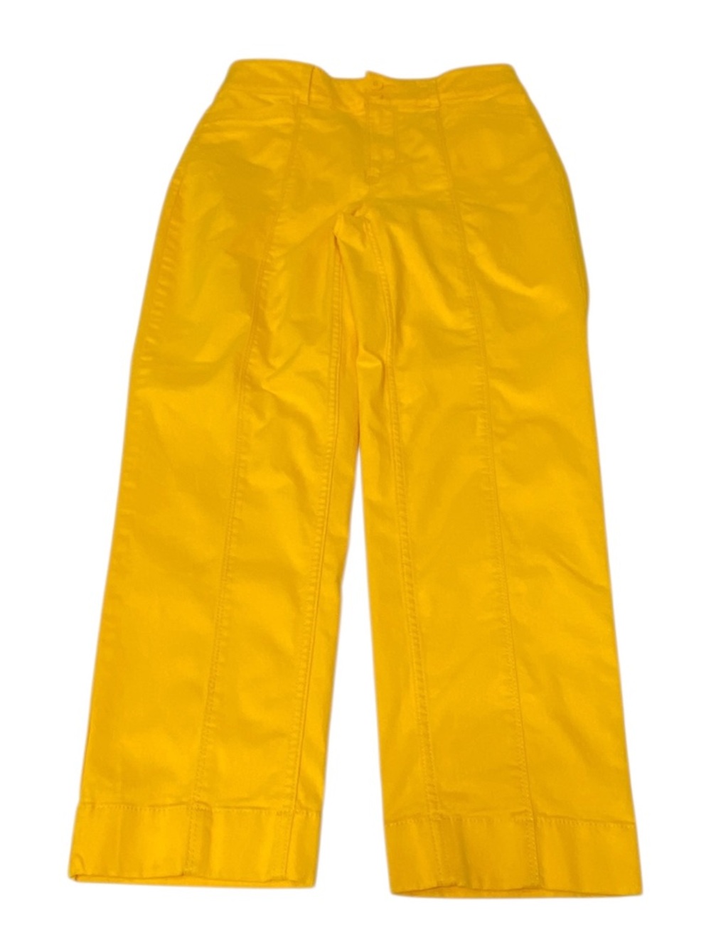 Loft outlet 27x26 Golden Yellow High Rise Straight Pants - Women’s 2